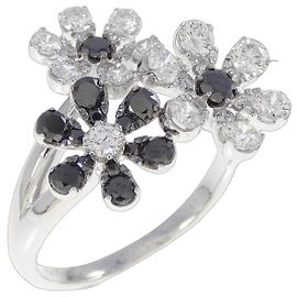 Autre Marque Ponte Vecchio Au750 Diamantring Silber