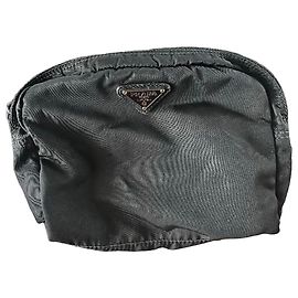 Necessaire Prada in Nylon Nero Nero
