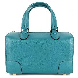 Bolsa Valextra Babila Mini Verde