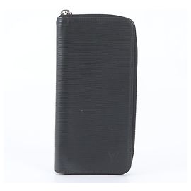 Louis Vuitton Epi Zippy Wallet Black
