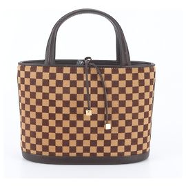 Louis Vuitton Damier Sauvage Impala Handbag Brown