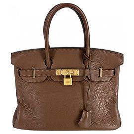 Hermès Sac à main Hermes Birkin 30 Marron