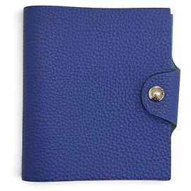 Hermès Hermes Ulysses Mini Notebook Cover Blue