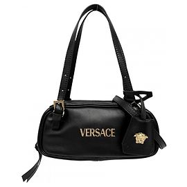 Bolso Mini Bowling de Versace para Mujer Negro