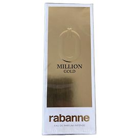Paco Rabanne 1 Million Gold Eau de Parfum Intense Empty Packaging Golden
