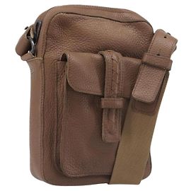 Bolsa de ombro BOTTEGA VENETA em couro marrom 145152 Auth ep15711 Marrom