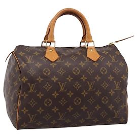 LOUIS VUITTON Monogram Speedy 30 Hand Bag M41526 LV Auth 197723V Monogramm