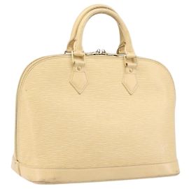 Bolsa de mão LOUIS VUITTON Epi Alma Vanilla M5214A LV Auth 196188 Outro