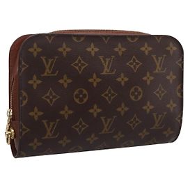 Borsa a pochette LOUIS VUITTON Monogram Orsay M51790 LV Auth 197872 Monogramma