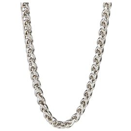 Collana a catena a spiga David Yurman in oro giallo e argento sterling Altro