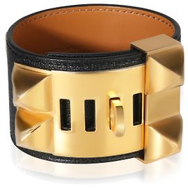 Bracelet Hermès Gold-Plated Collier de Chien Autre