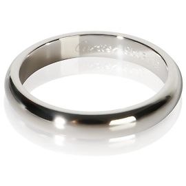 Bague Cartier Platinum 1895 4mm Band Autre