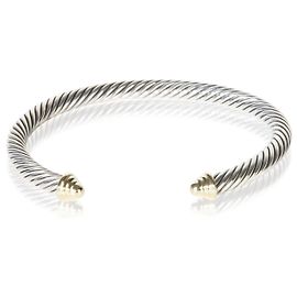 Pulseira Cable Classic David Yurman em ouro amarelo e prata de lei Outro