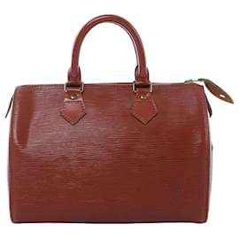 Louis Vuitton Speedy 25 Handtasche aus Epi-Leder, Brown M43013 Kamel