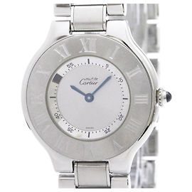 Reloj para hombre Cartier Must 21 de acero inoxidable quartz Otro