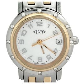 Hermès Hermes Women's Clipper Nacre Watch Other