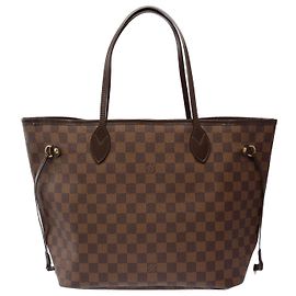 Sac LOUIS VUITTON Neverfull en Toile Marron - 103851 Marron