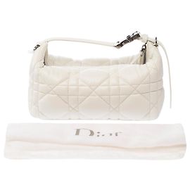 Saco DIOR Nomad DiorTravel em Couro Branco - 103833 Branco