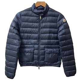 Moncler LANS Down Short Jacket Blue