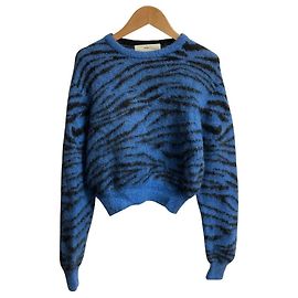 Autre Marque TOGA PULLA Wool Knit Pullover Blue Other