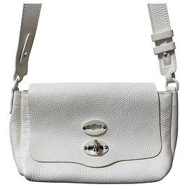 Autre Marque Zanellato Postina Baby Bolsa de ombro 2way em couro Branco
