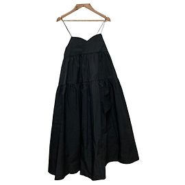 Autre Marque Robe longue caraco cœur UNMINOU Noir