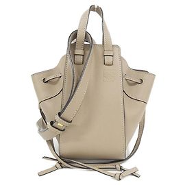 Borsa a tracolla Loewe Hammock Drawstring Mini 314 30 V07 Sabbia