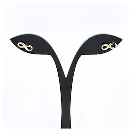 Boucles d'oreilles puces Tiffany & Co. Infinity en or rose Autre