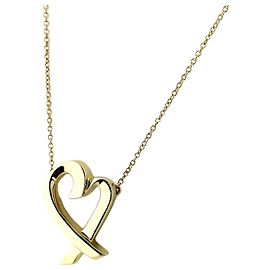 Colar com pingente Tiffany & Co. Loving Heart em ouro amarelo Outro