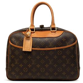 Louis Vuitton Brown Monogram Deauville Marrom