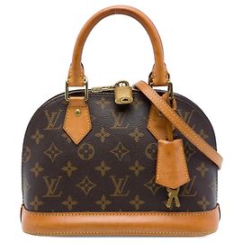 Louis Vuitton Brown Monogram Alma BB Marrom