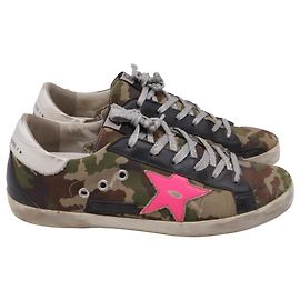 Golden Goose Design Camouflage en toile multicolore Multicolore