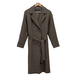 Autre Marque Abrigo largo B ability Gris Castaño