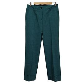 Autre Marque Pantalones Rectos Gingham Alberto Biani Otro Verde