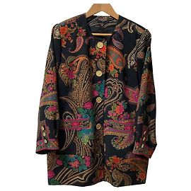 Autre Marque LEONARD No Collar Jacket Black Other