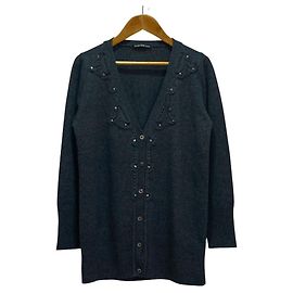 Autre Marque Cardigã de malha VIVIENNE TAM Marrom