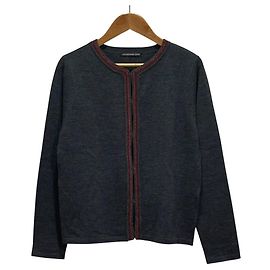 Autre Marque Cardigã de malha VIVIENNE TAM Marrom Cinza antracite