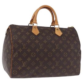 LOUIS VUITTON Monogram Speedy 35 Sac à main M41524 LV Autre