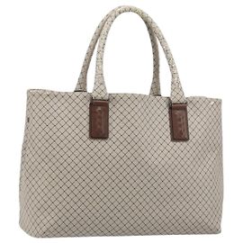 Sac tote BOTTEGA VENETA en PVC et toile grise, code article BA11786 Autre