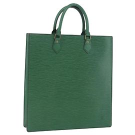 LOUIS VUITTON Epi Sac Plat Hand Bag Green M59084 LV Auth 197049 Vert