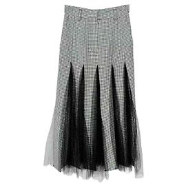 Jupe Dior en laine multicolore taille 34 Multicolore