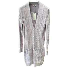 Chanel Strickpullover Lila Viskose Lila
