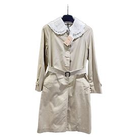 Gabardina de algodón Miu Miu Multicolor