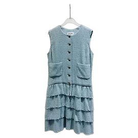 Robe Chanel en tweed Multicolore
