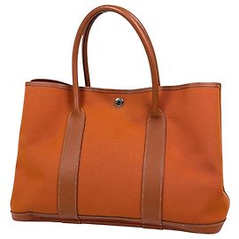 Hermès Hermes Garden Party PM Tote Bag Orange