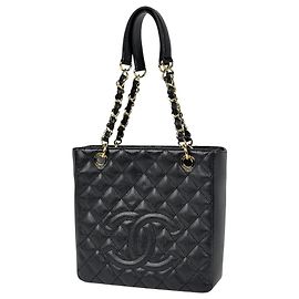 Sac cabas Chanel Matelassé Noir