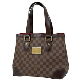 Saco Tote Louis Vuitton Hampstead PM Marrom Damier ebene