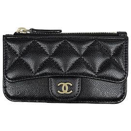 Portamonete Chanel Matelassé Black Nero
