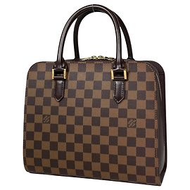 Bolsa de mão Louis Vuitton Triana Marrom Damier ebene
