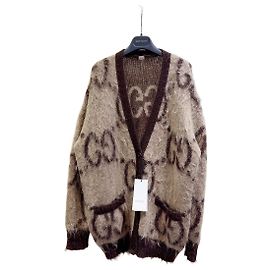 Pull en maille Gucci en laine et mohair Multicolore